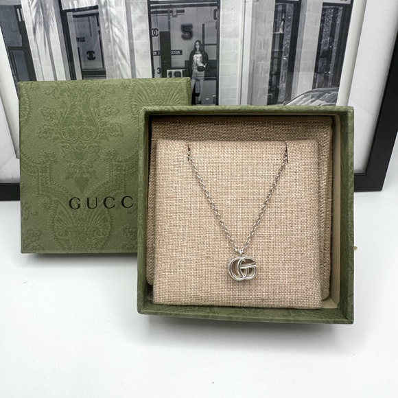 Gucci Jewelry - Gucci Marmont GG Silver Necklace